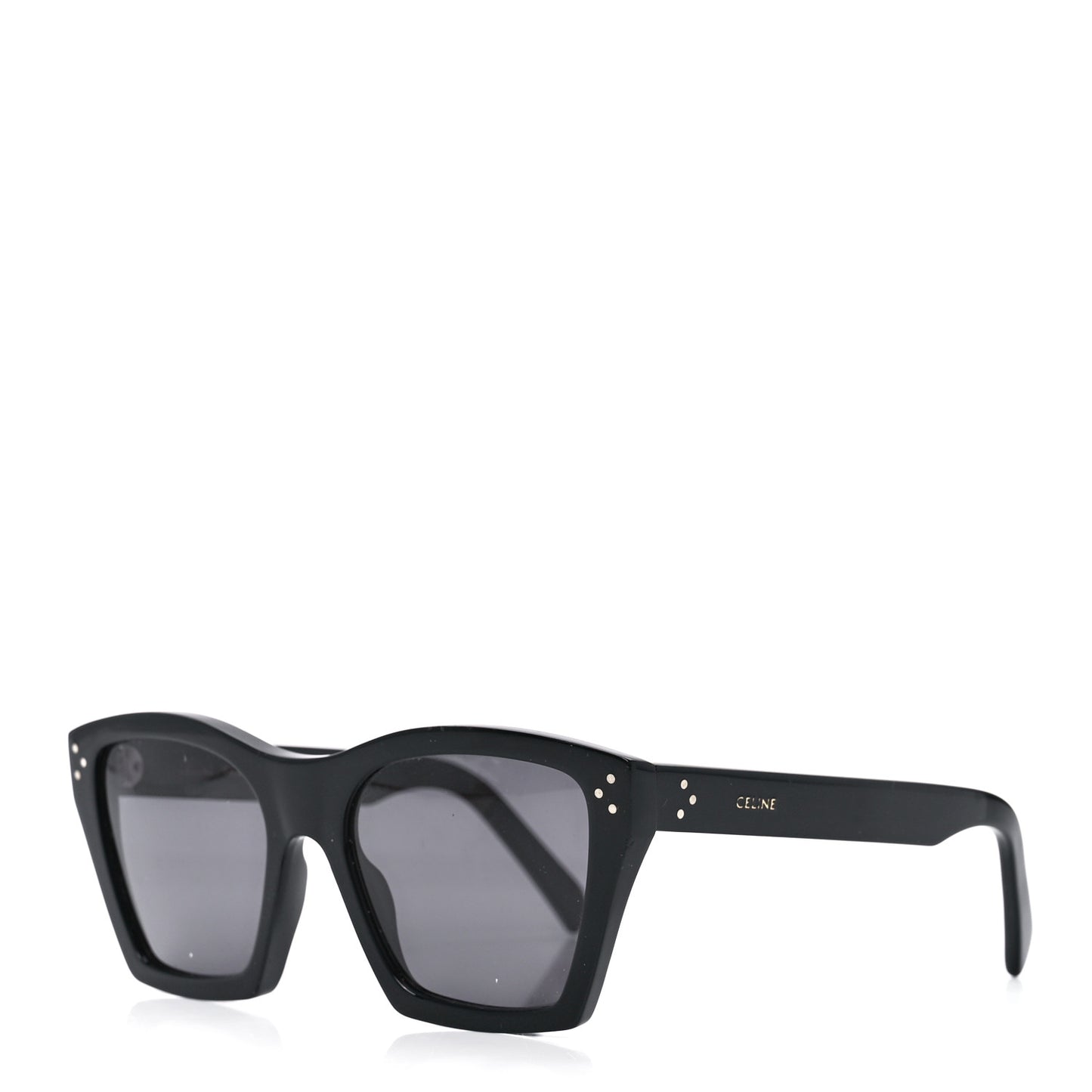 Acetate Polarized Square Sunglasses CL40090I Black