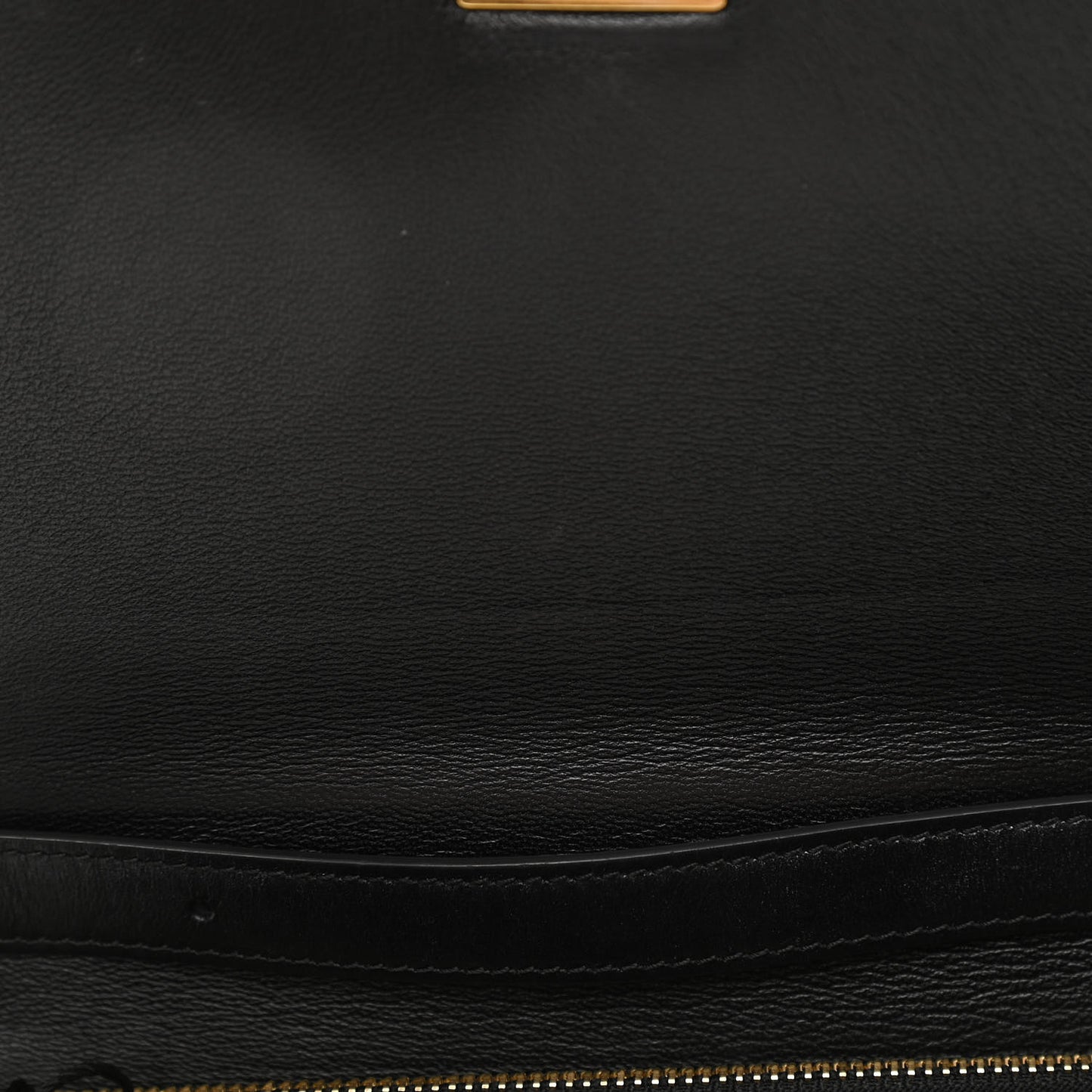 Box Calfskin Medium Classic Box Flap Bag Black