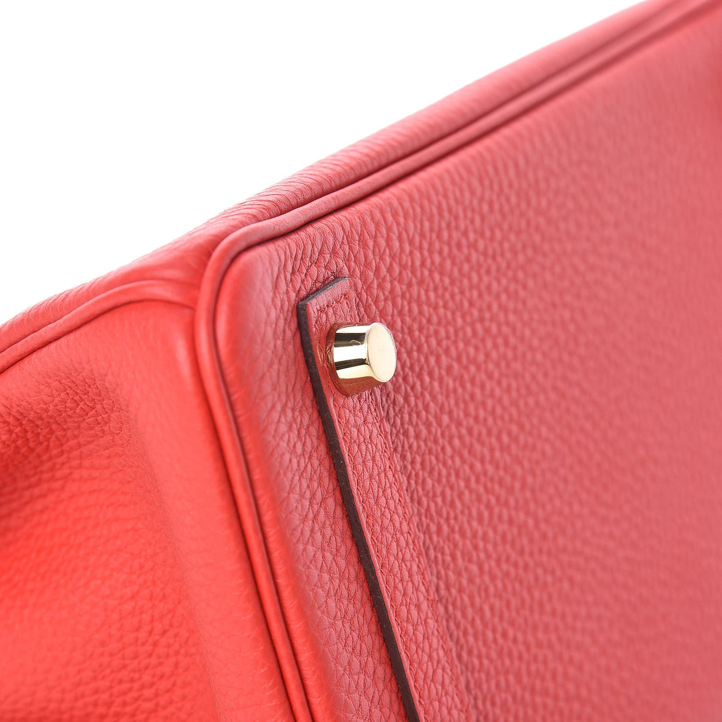 Togo Birkin 25 Rouge De Coeur