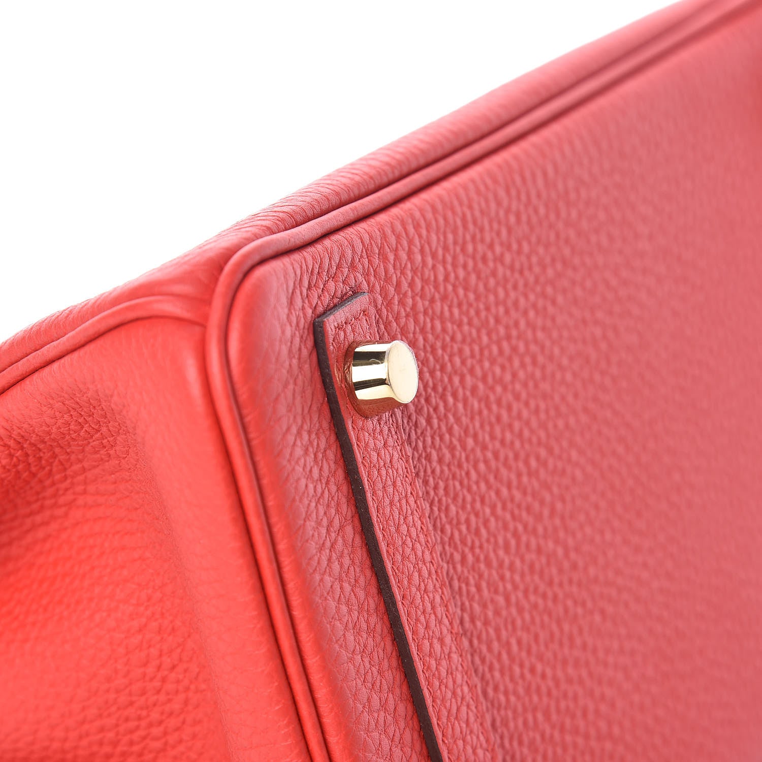 Hermes Togo Birkin 25 Rouge De Coeur 7 of 35