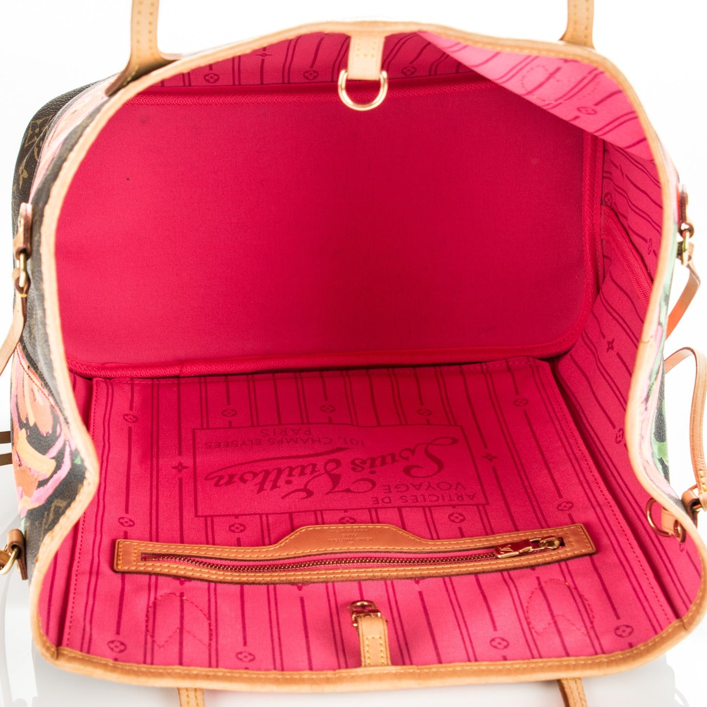 Monogram Roses Neverfull MM