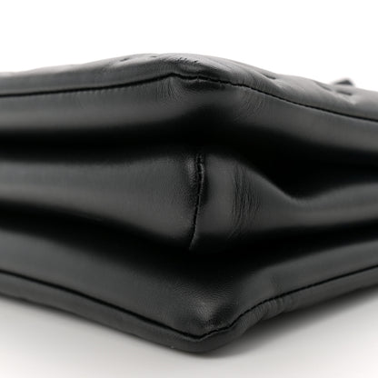 Louis Vuitton Lambskin Embossed Monogram Coussin MM Black 10 of 11