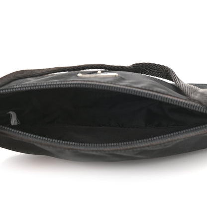 Prada Tessuto Nylon Pochette Bag Black 4 of 9