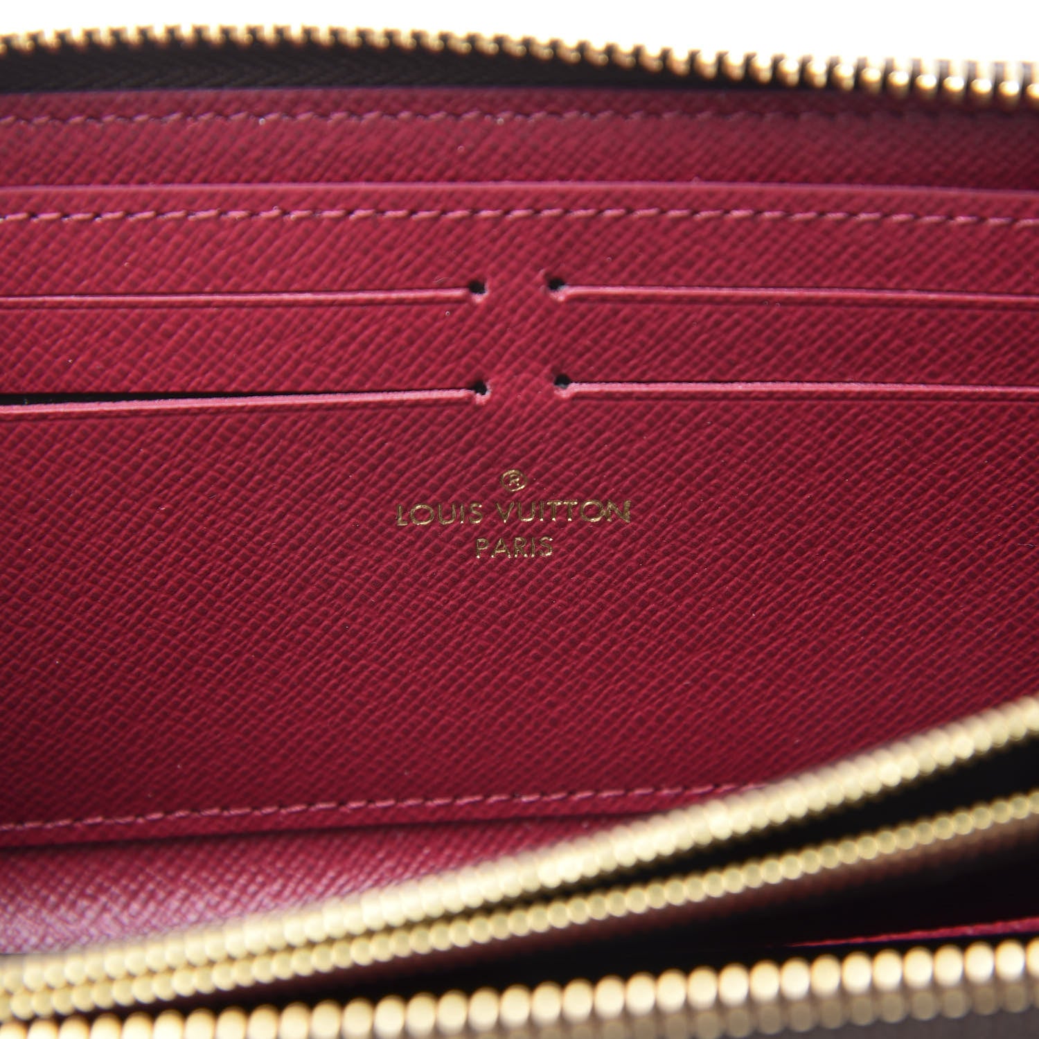 Louis Vuitton Monogram Clemence Wallet Fuchsia 7 of 8