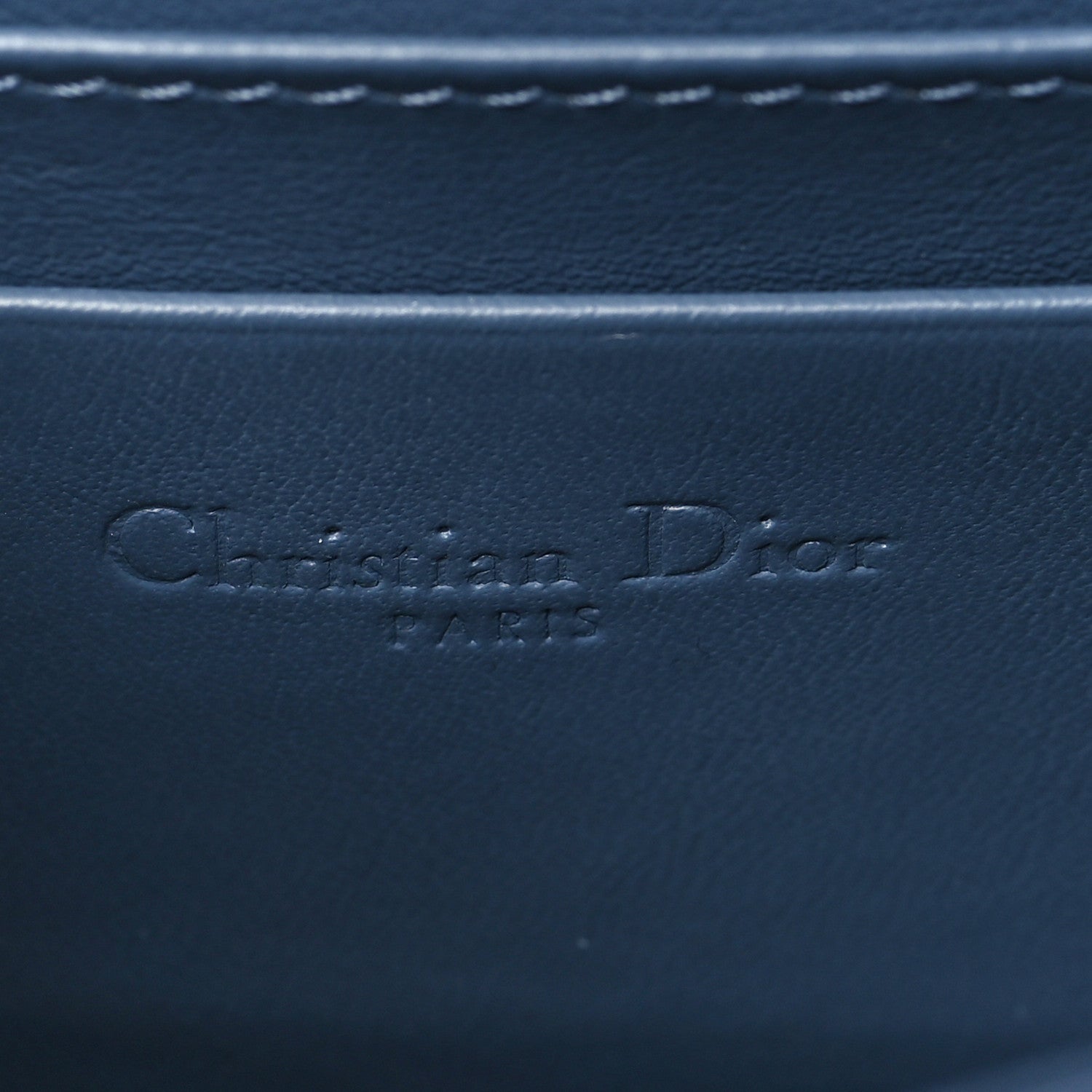 Christian Dior Patent Cannage Nano Lady Dior Pouch Cloud Blue 6 of 10