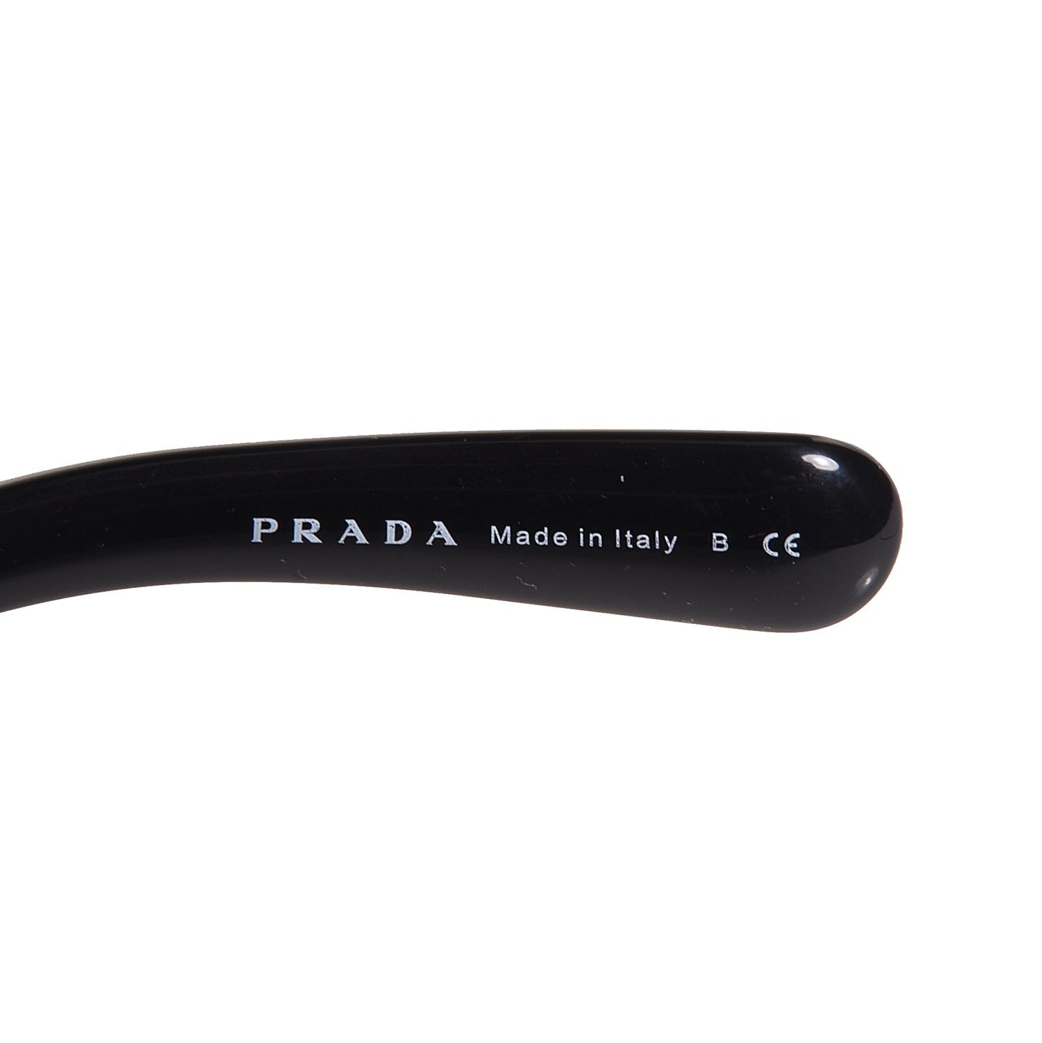 Prada Baroque Sunglasses SPR 27N Black 3 of 4
