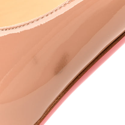 Christian Louboutin CHRISTIAN LOUBOUTIN Patent New Very Prive 120 Pumps 41 Nude 9 of 9