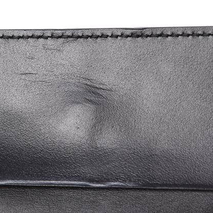 Gucci Guccissima Icon Signature 6 Key Holder Case Black 10 of 20