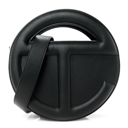 Telfar Vegan Leather Round Circle Bag Black 1 of 10