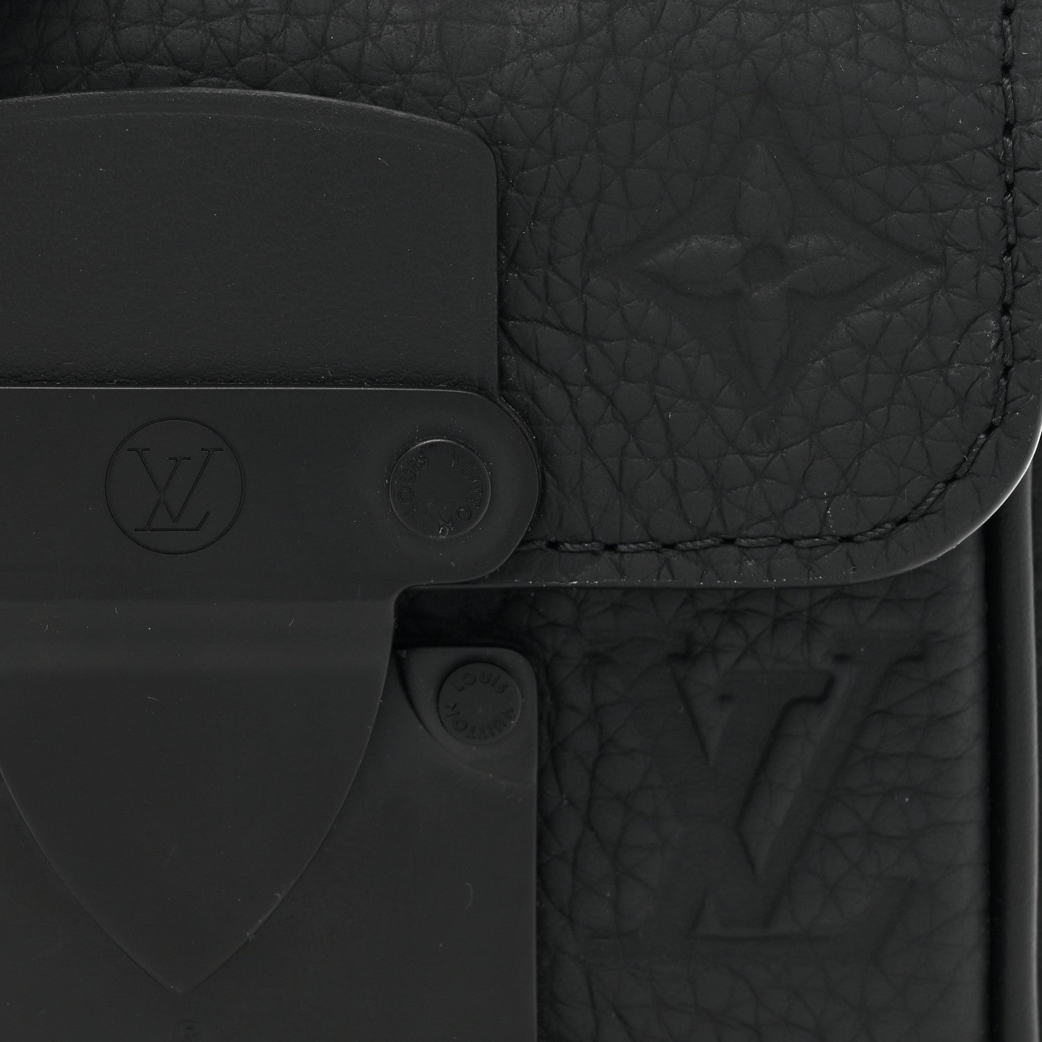 Louis Vuitton Taurillon Monogram Pico S Lock Ultra Black 7 of 10