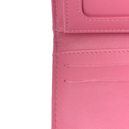Chanel Caviar Quilted Card Holder Wallet Pink 10 of 15