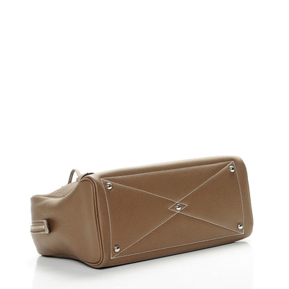 Hermes Taurillon Clemence Victoria II 35 Etoupe 4 of 6