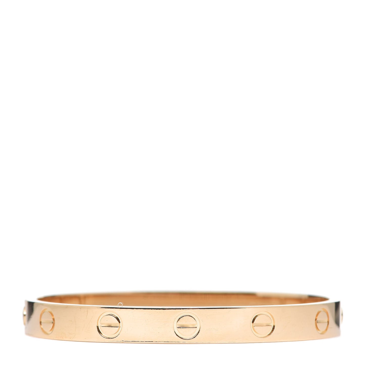 18K Yellow Gold LOVE Bracelet 15