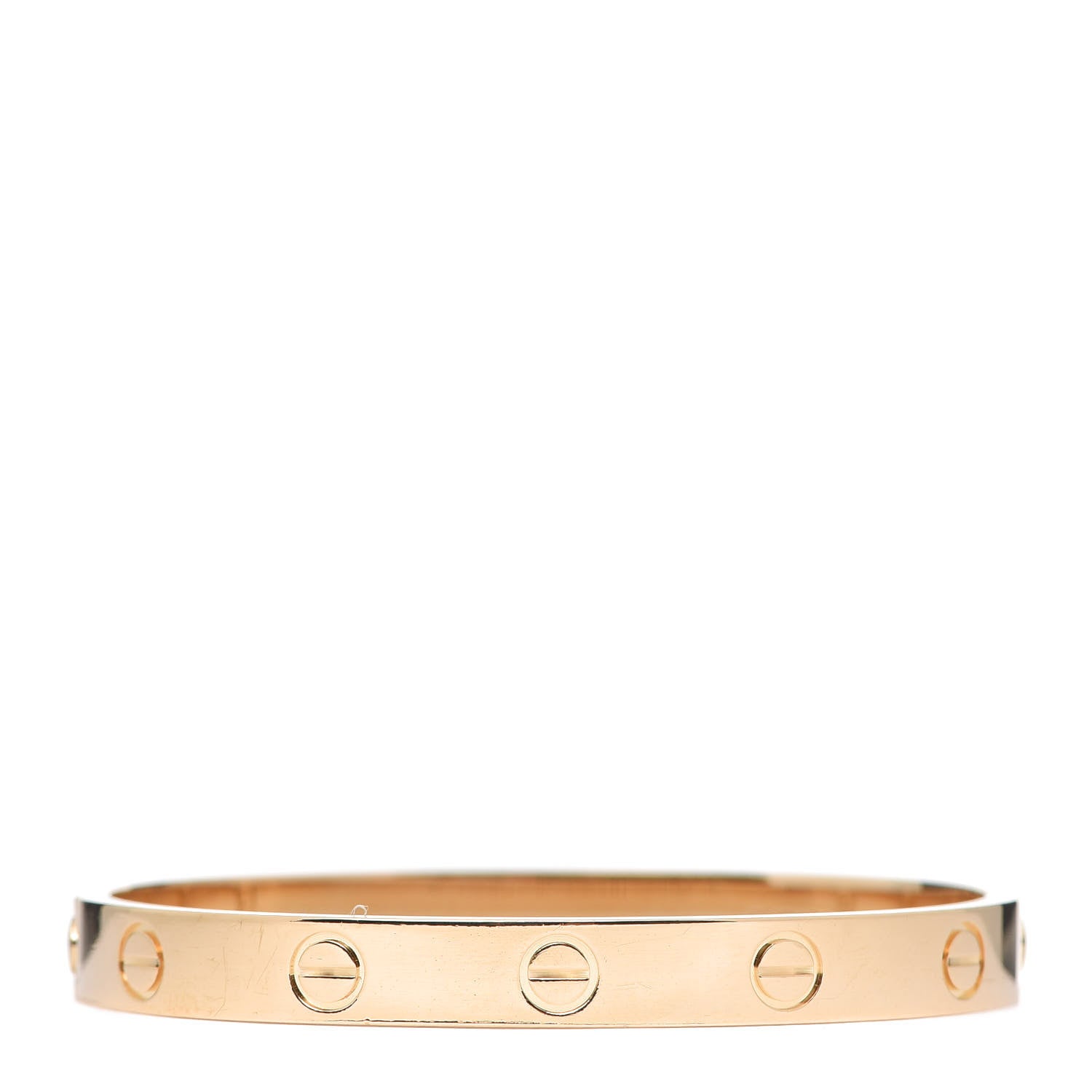 Cartier 18K Yellow Gold LOVE Bracelet 15 3 of 7