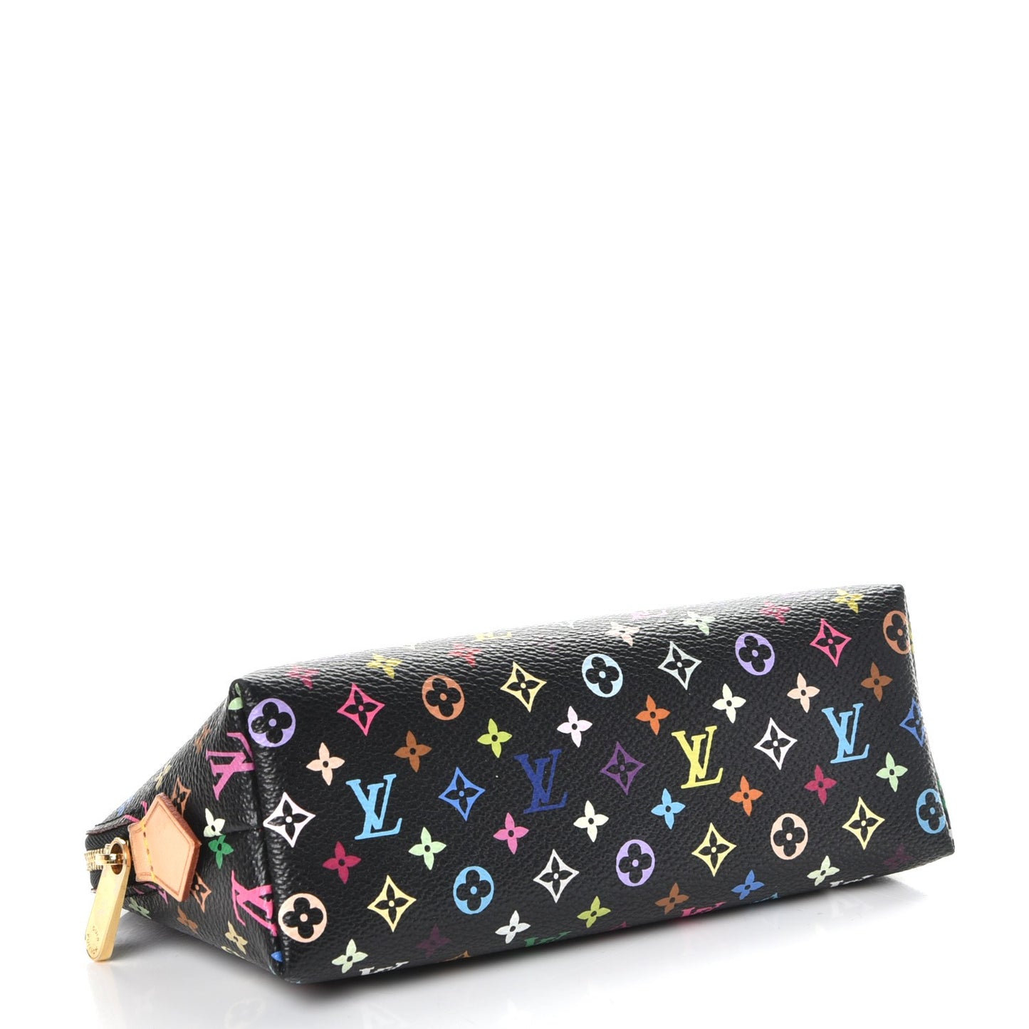 Monogram Multicolor Cosmetic Pouch Black Grenade