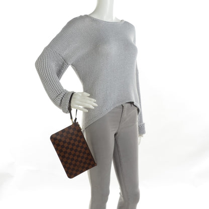Louis Vuitton Damier Ebene Neverfull MM GM Pochette 2 of 8