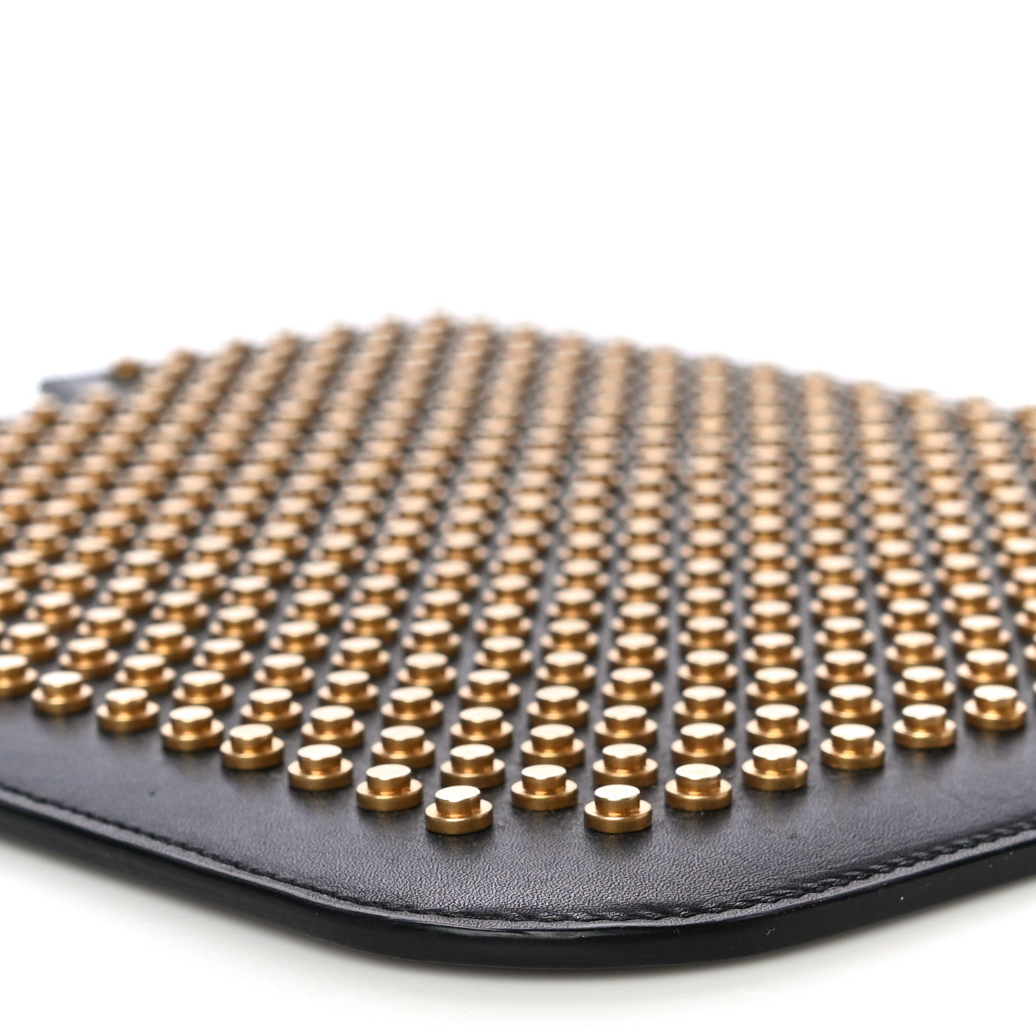 Saint Laurent Calfskin Studded iPad Case Black 9 of 12
