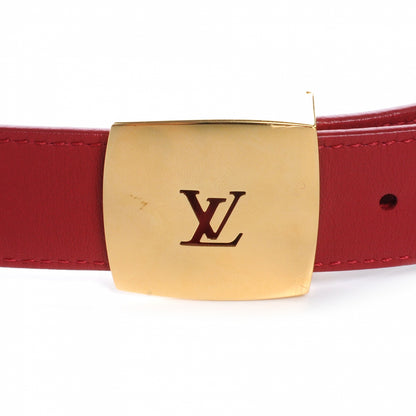Louis Vuitton Monogram Multicolor LV Cut Reversible Belt 90 36 White 3 of 5