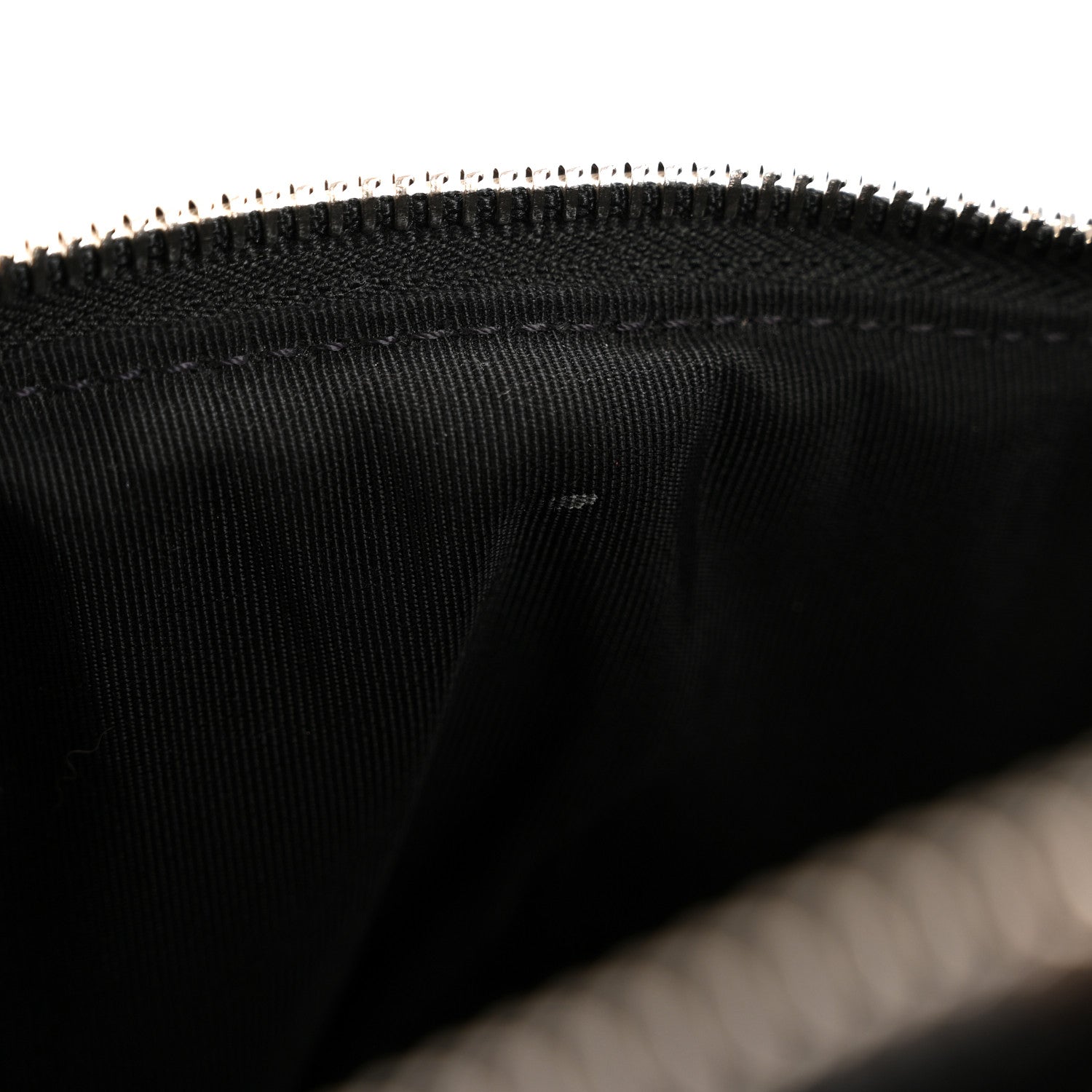 Chanel Lame Chevron Space Suit Waist Bag Black 11 of 13