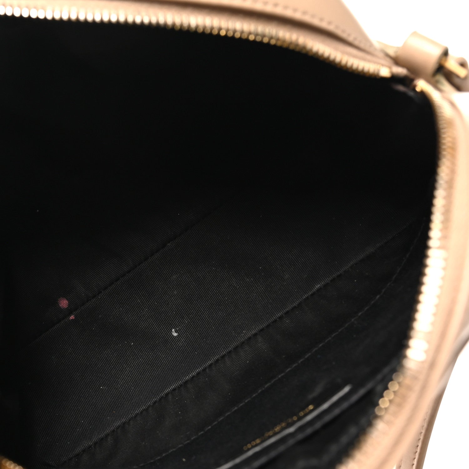Saint Laurent Calfskin Matelasse Monogram Lou Camera Bag Dark Beige 5 of 12