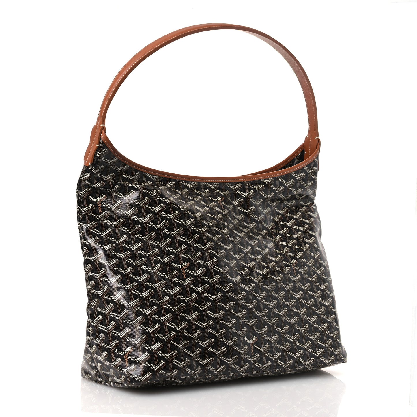 Goyardine Boheme Hobo Black Gold