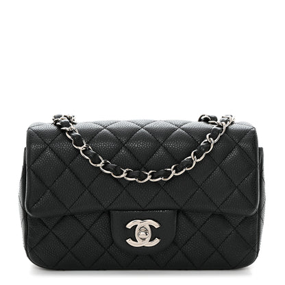 Chanel Caviar Quilted Mini Rectangular Flap Black 1 of 10