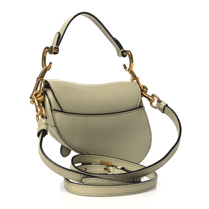 Christian Dior Goatskin Micro Saddle Bag With Strap Sage Green 3 of 9