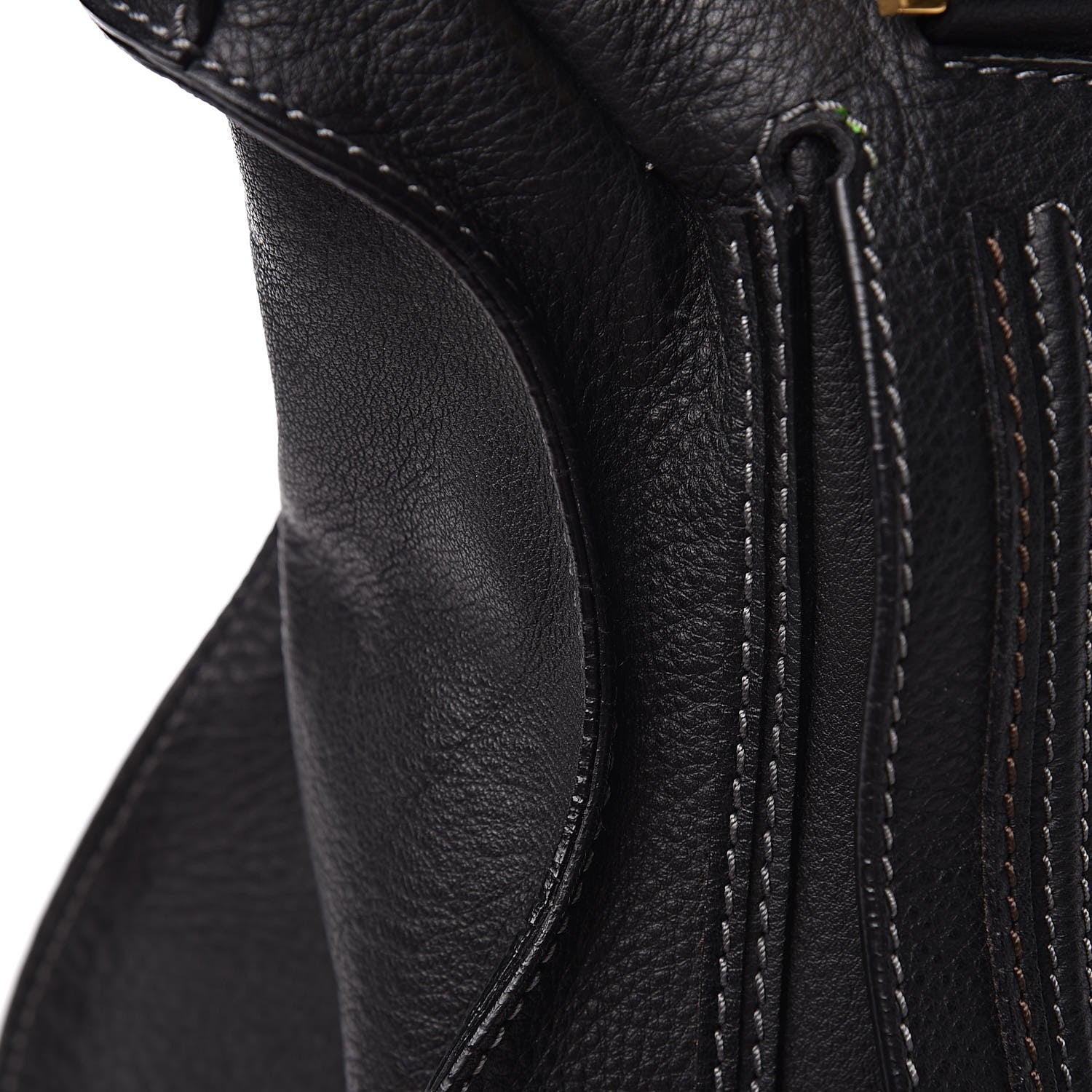 Chloe Calfskin Large Marcie Satchel Black 16 of 17
