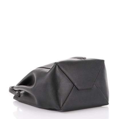 Celine Soft Grained Calfskin Medium Belt Cabas Phantom Black 4 of 6