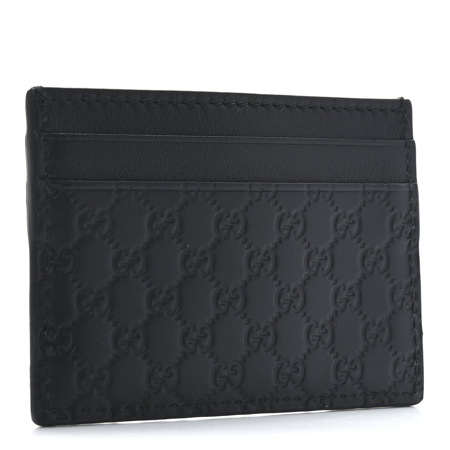 Microguccissima Card Holder Black