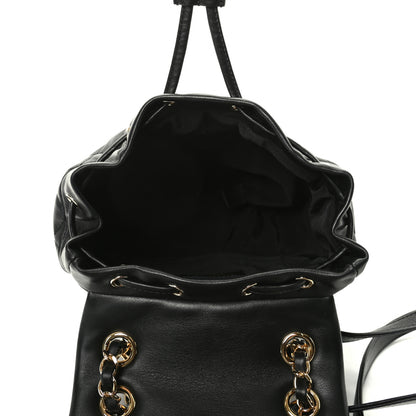 Chanel Calfskin Quilted Mini Urban Spirit Backpack Black 4 of 9