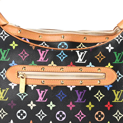 Louis Vuitton Monogram Multicolor Boulogne Black 7 of 9
