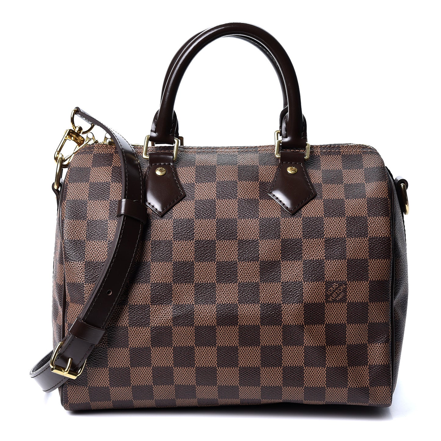 Damier Ebene Speedy Bandouliere 25
