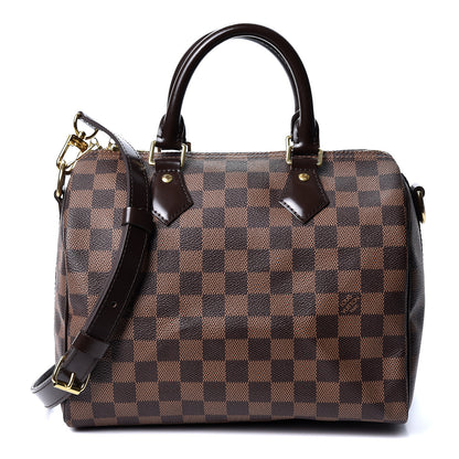 Louis Vuitton Damier Ebene Speedy Bandouliere 25 1 of 9