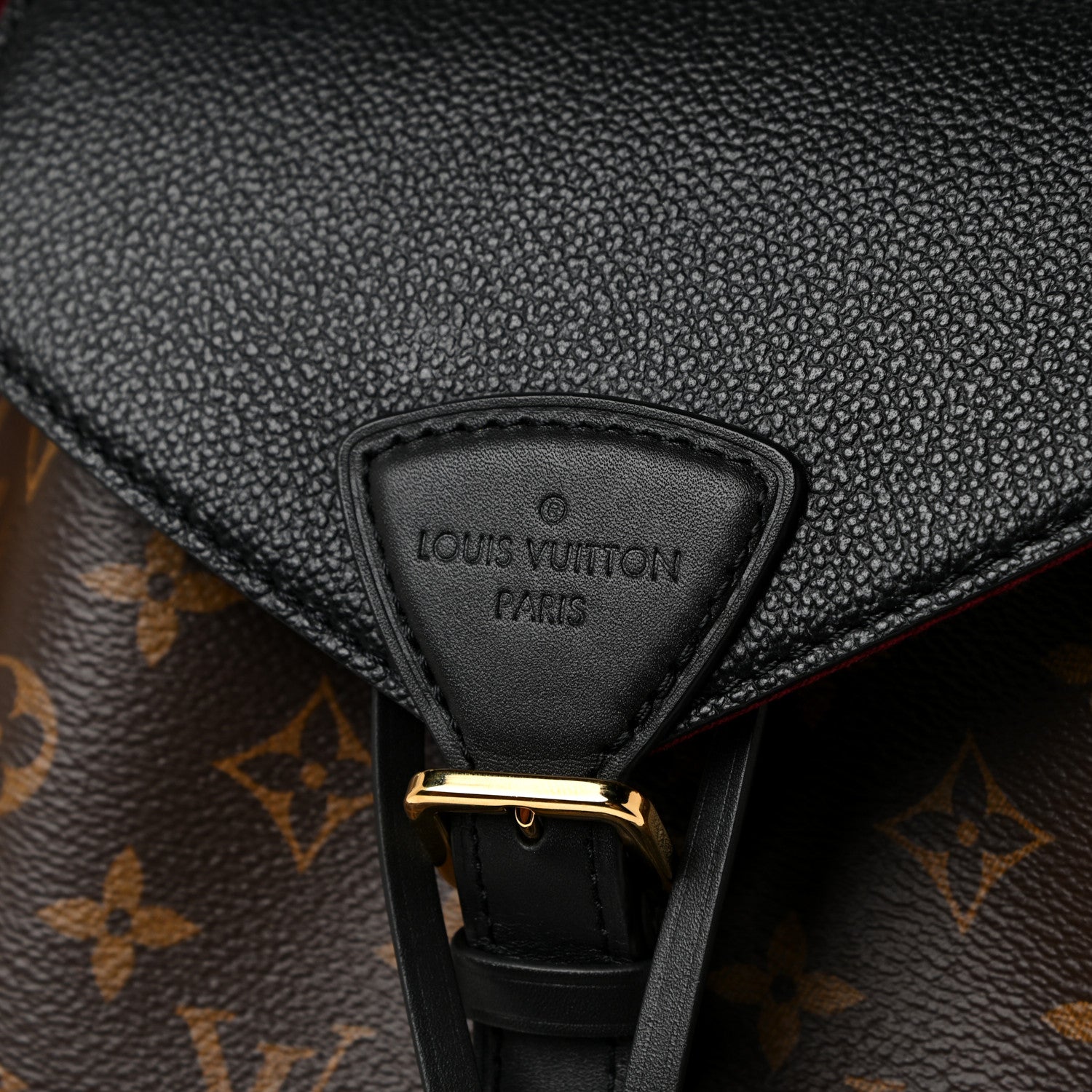Louis Vuitton Monogram Montsouris PM Black 10 of 14