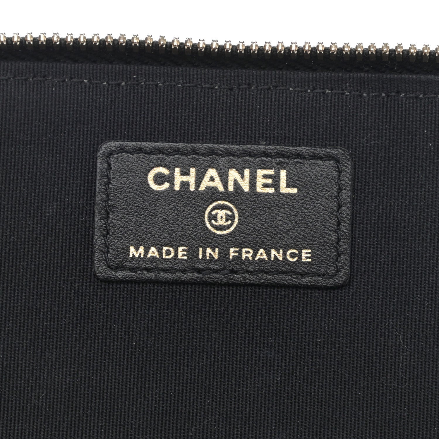 Chanel Lambskin Quilted Small Top Handle Vanity Case With Chain Black 8 of 11