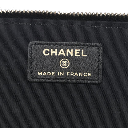Chanel Lambskin Quilted Small Top Handle Vanity Case With Chain Black 8 of 11