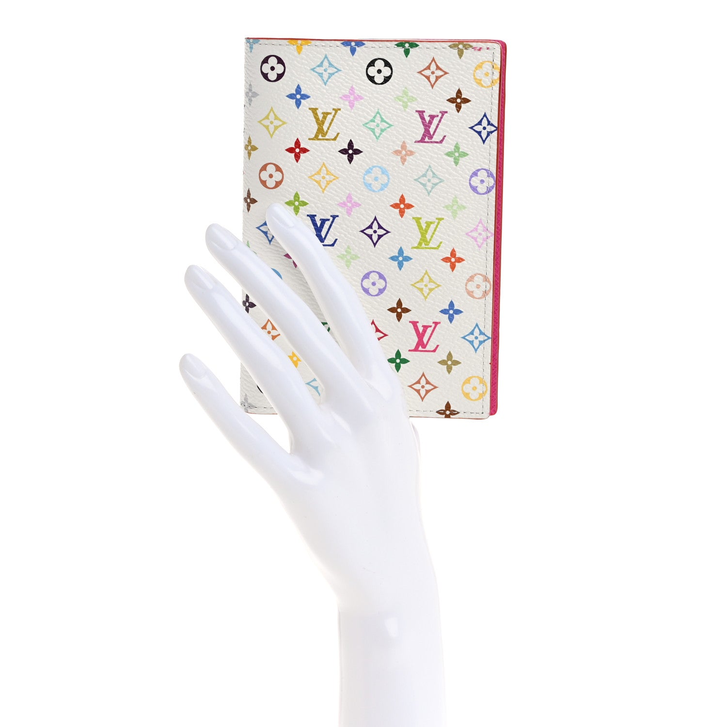 Louis Vuitton LV X TM Monogram Multicolor Passport Cover White 2 of 7