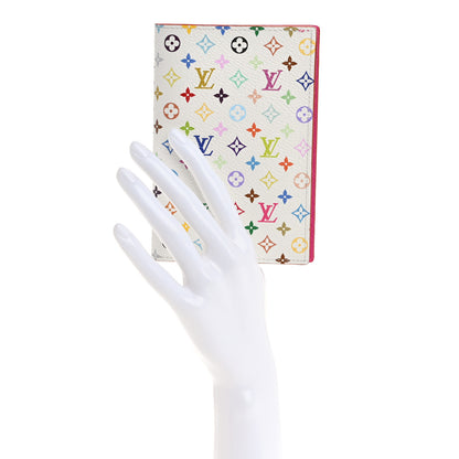 Louis Vuitton LV X TM Monogram Multicolor Passport Cover White 2 of 7