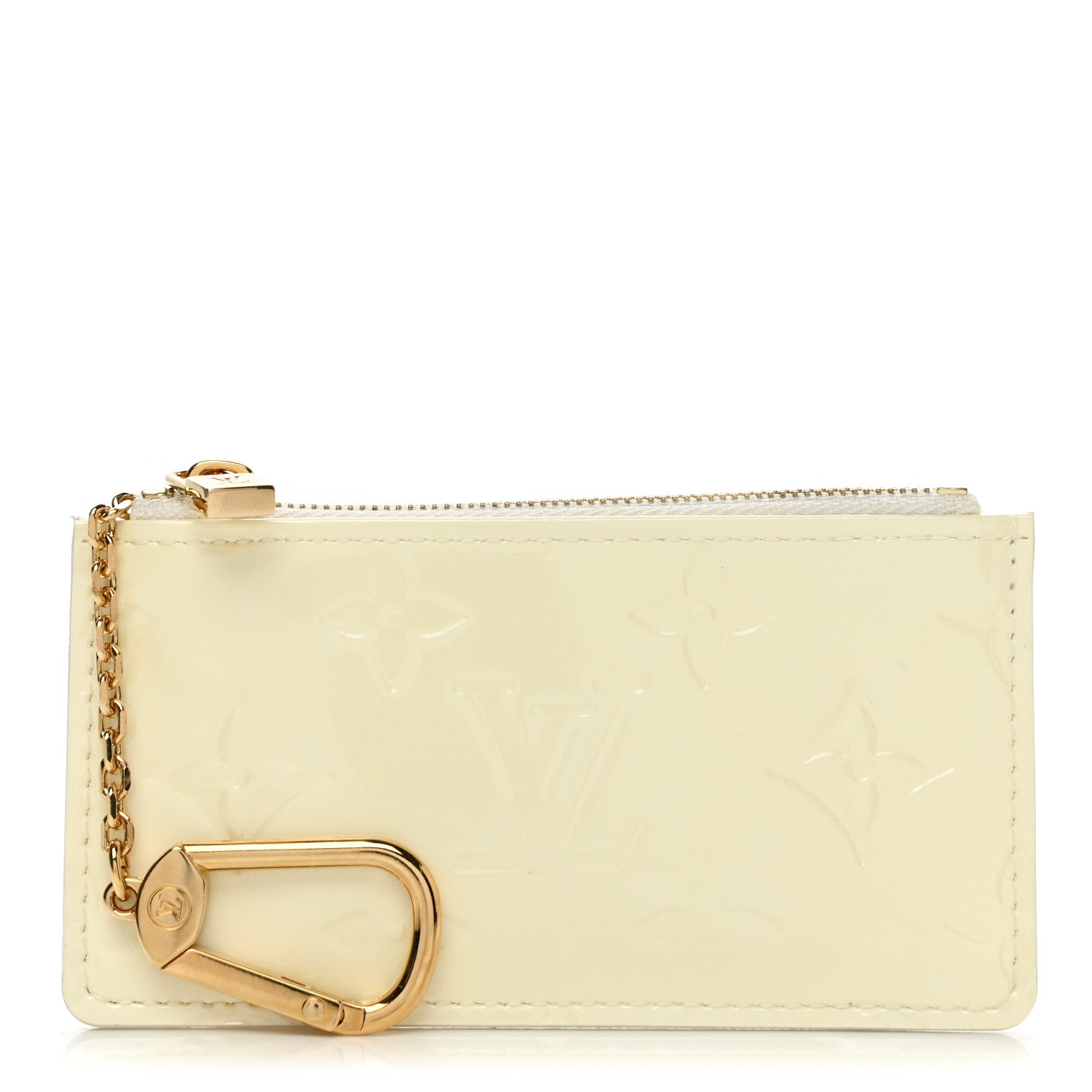 Louis Vuitton Vernis Key Pouch Perle 1 of 7