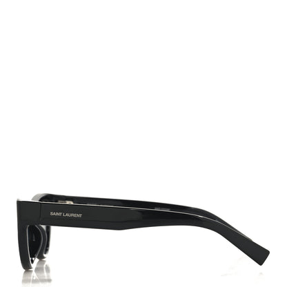 Saint Laurent Acetate Sunglasses SL 676 Black 3 of 8