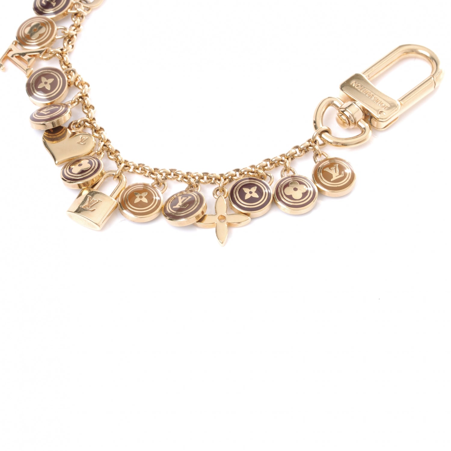 Louis Vuitton Pastilles Bag Charm Brown 2 of 4