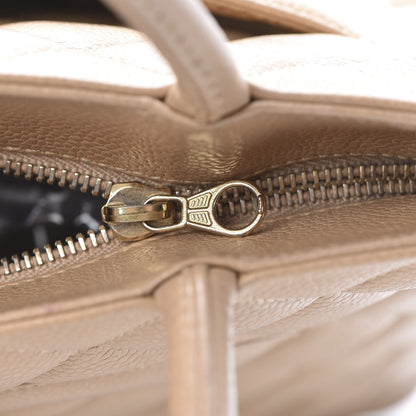 Chanel Caviar Quilted Medallion Tote Beige 16 of 16