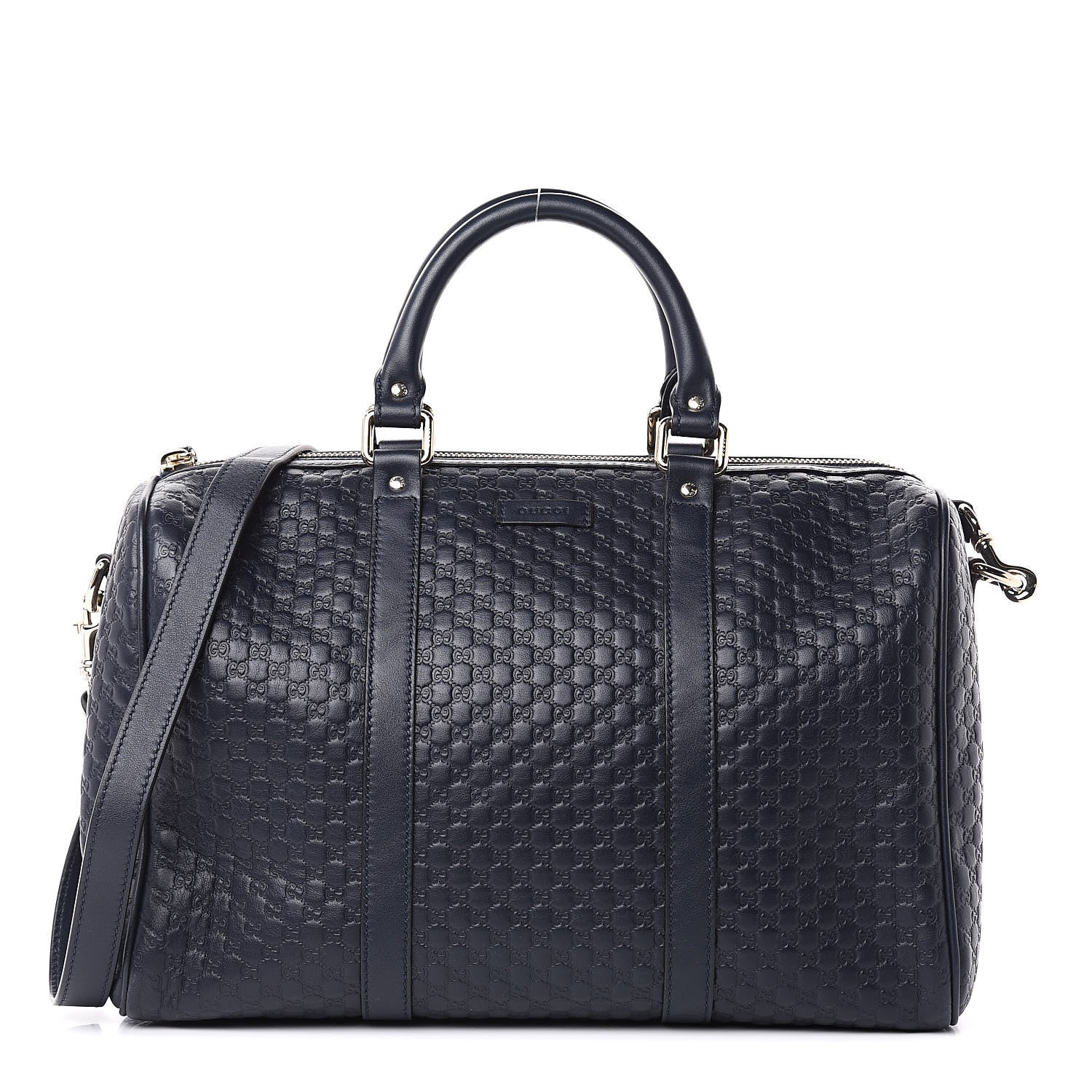 Gucci Microguccissima Medium Boston Navy 1 of 10
