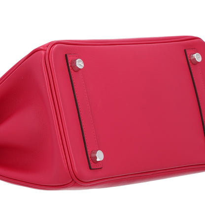 Hermes Swift Birkin 25 Framboise 9 of 11