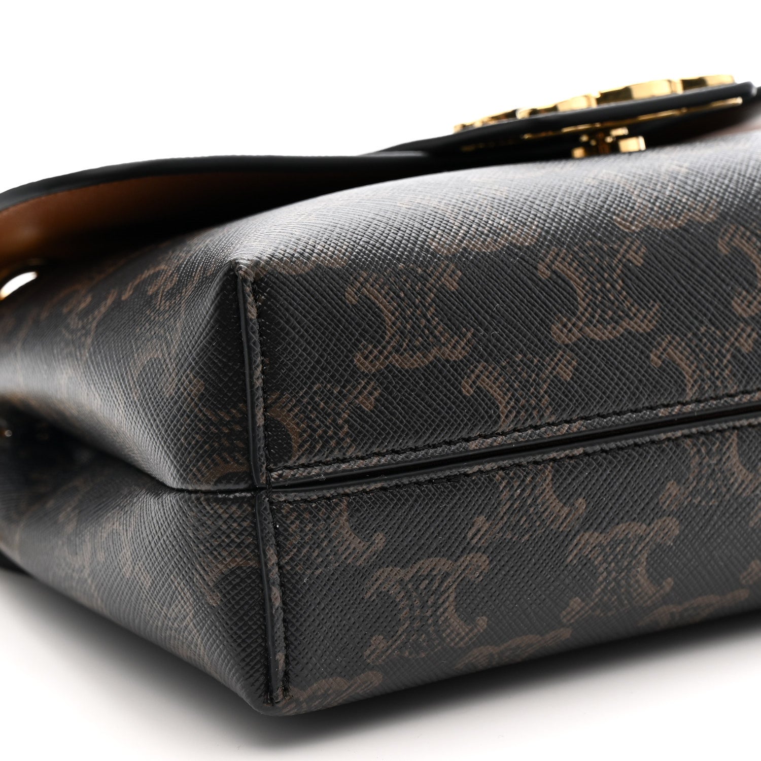 Celine Triomphe Canvas Teen Victoire Tan 8 of 9