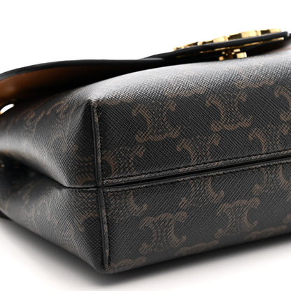 Celine Triomphe Canvas Teen Victoire Tan 8 of 9
