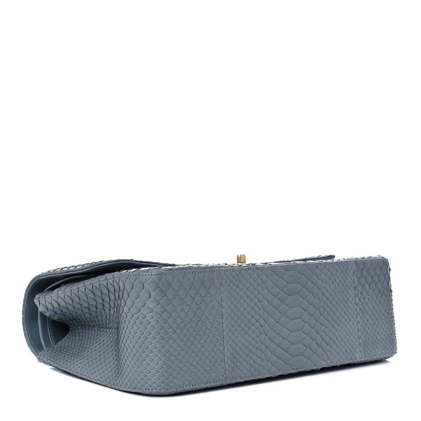 Python Jumbo Double Flap Light Blue