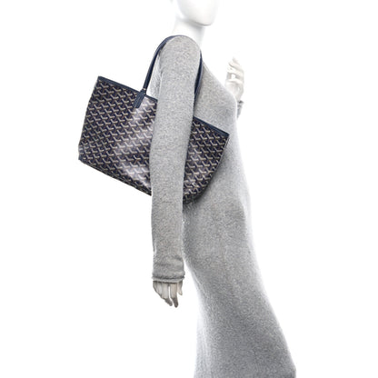 Goyard Goyardine Artois PM Navy 2 of 10