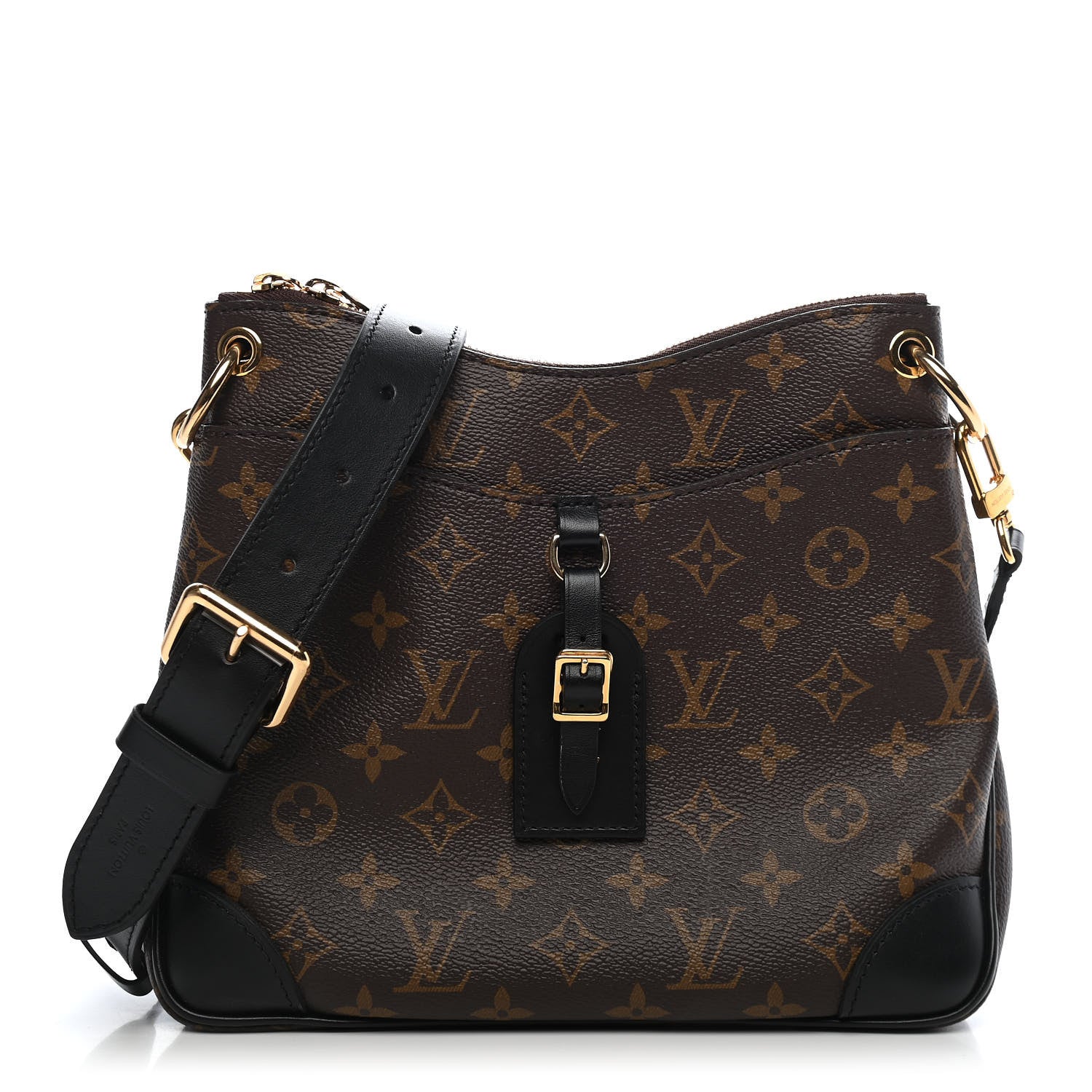 Louis Vuitton Monogram Odeon PM Black 1 of 8